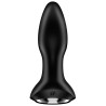 Plug vibrant connecté Rotator 2 Satisfyer 10 x 4cm Noir