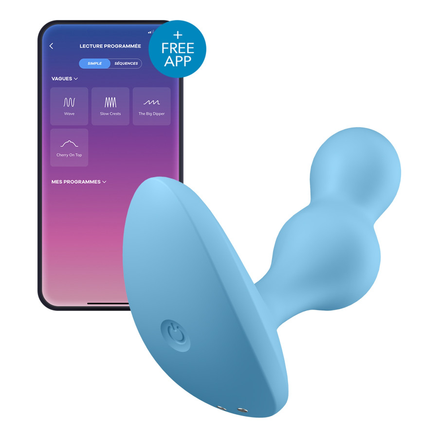 Plug vibrant connecté Deep Diver Satisfyer 9 x 3.2cm Plug vibrant connecté Deep Diver Satisfyer 9 x 3.2cm