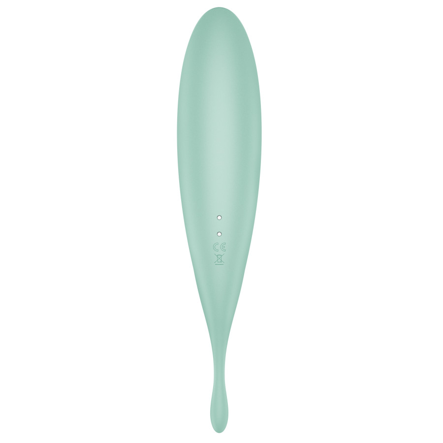 Stimulateur à clitoris connecté Twirling Pro Satisfyer Vert
