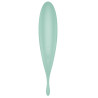 Stimulateur à clitoris connecté Twirling Pro Satisfyer Vert