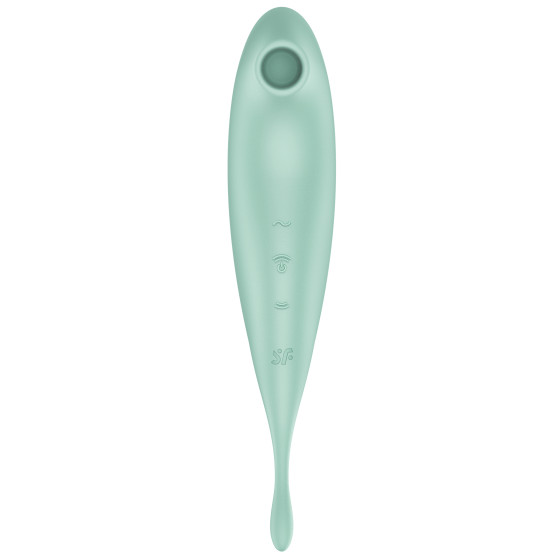 Stimulateur à clitoris connecté Twirling Pro Satisfyer Vert