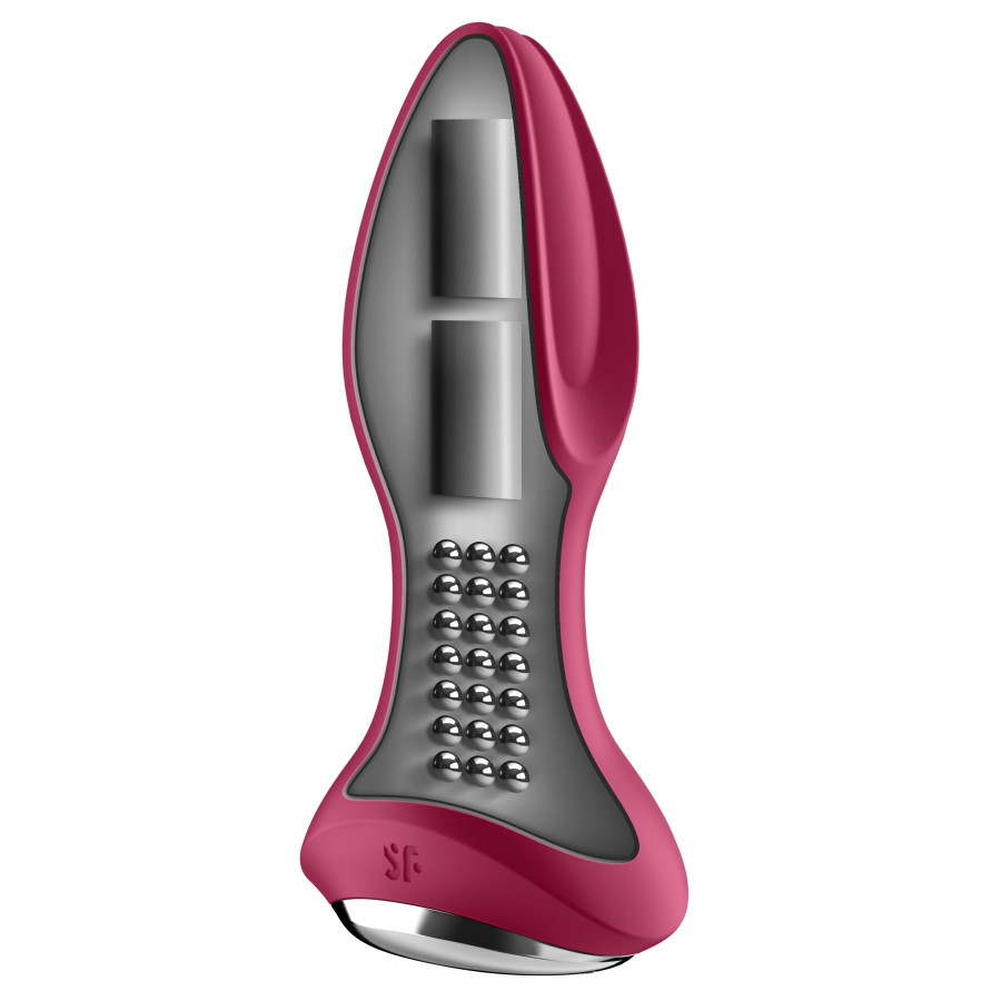 Plug vibrant connecté Rotator Plug Satisfyer 10 x 4cm Fuchsia