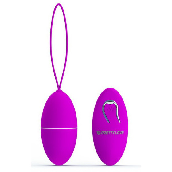 Oeuf Vibrant sans fil violet Joanne - 7 x 3.5 cm