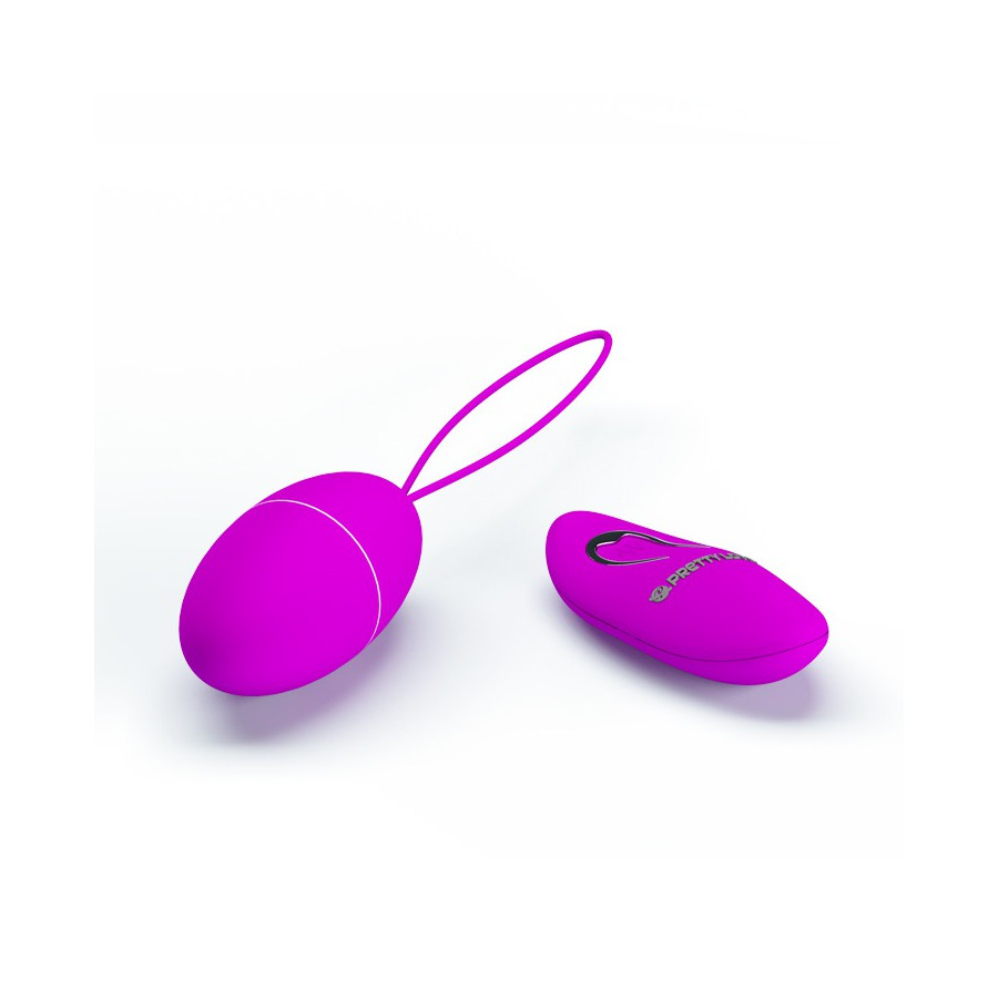 Oeuf Vibrant sans fil violet Joanne - 7 x 3.5 cm
