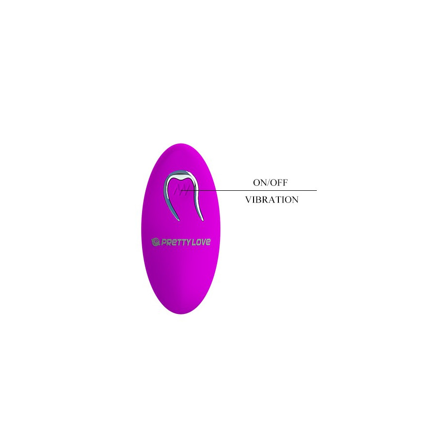 Oeuf Vibrant sans fil violet Joanne - 7 x 3.5 cm