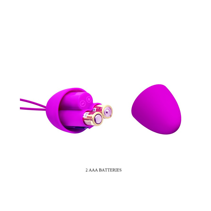 Oeuf Vibrant sans fil violet Joanne - 7 x 3.5 cm