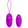 Oeuf vibrant télécommandé Jacqueline - 7.8 x 3.7 cm