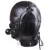 Cagoule Sensory Privation Simili Noire