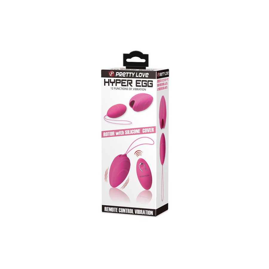 Oeuf vibrant sans fil Hyper Egg - 7.8 x 4.1 cm