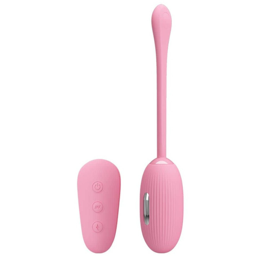 Oeuf sans fil rose Shock fun - 19 x 3.2 cm
