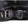 Cagoule Sensory Privation Simili Noire