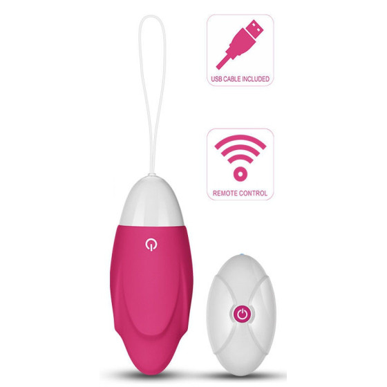 Oeuf Vibrant IJOY avec Contrôle à distance 9 x 3.6 cm