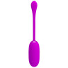 Oeuf vibrant Julius Pretty Love 7.8 x 3.3 cm Violet