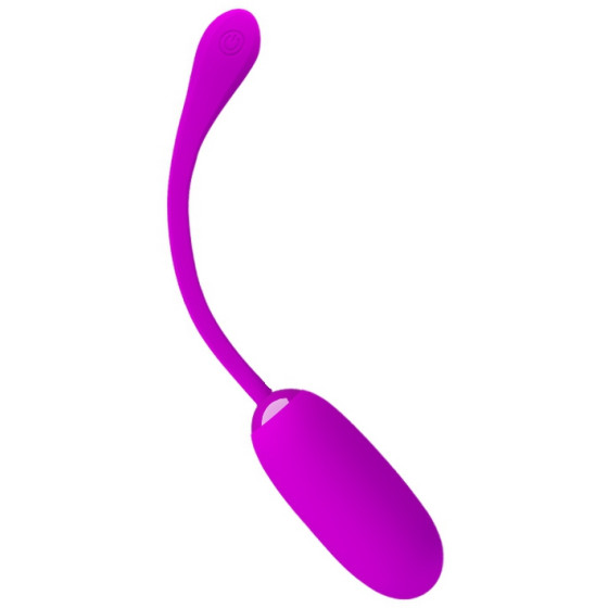 Oeuf vibrant Julius Pretty Love 7.8 x 3.3 cm Violet
