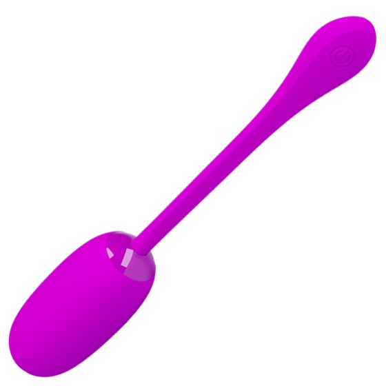 Oeuf vibrant Julius Pretty Love 7.8 x 3.3 cm Violet