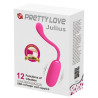 Oeuf vibrant JULIUS Pretty Love 7.8 x 33 cm Rose