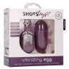 Oeuf vibrant sans fil Splash 8 x 3.4 cm Violet