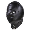 Cagoule Thicker Ear Simili noir