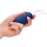 Oeuf vibrant sans fil Splash 8 x 3.4 cm Bleu
