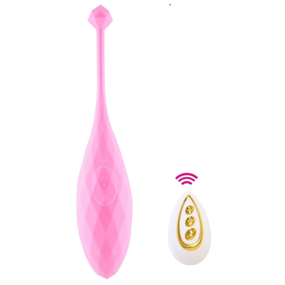Oeuf vibrant Diamond Sex 9 x 3.2cm Rose