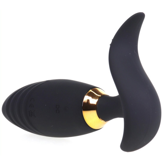 Oeuf vibrant Wavy Sex 8.5 x 3cm Noir