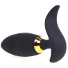 Oeuf vibrant Wavy Sex 8.5 x 3cm Noir