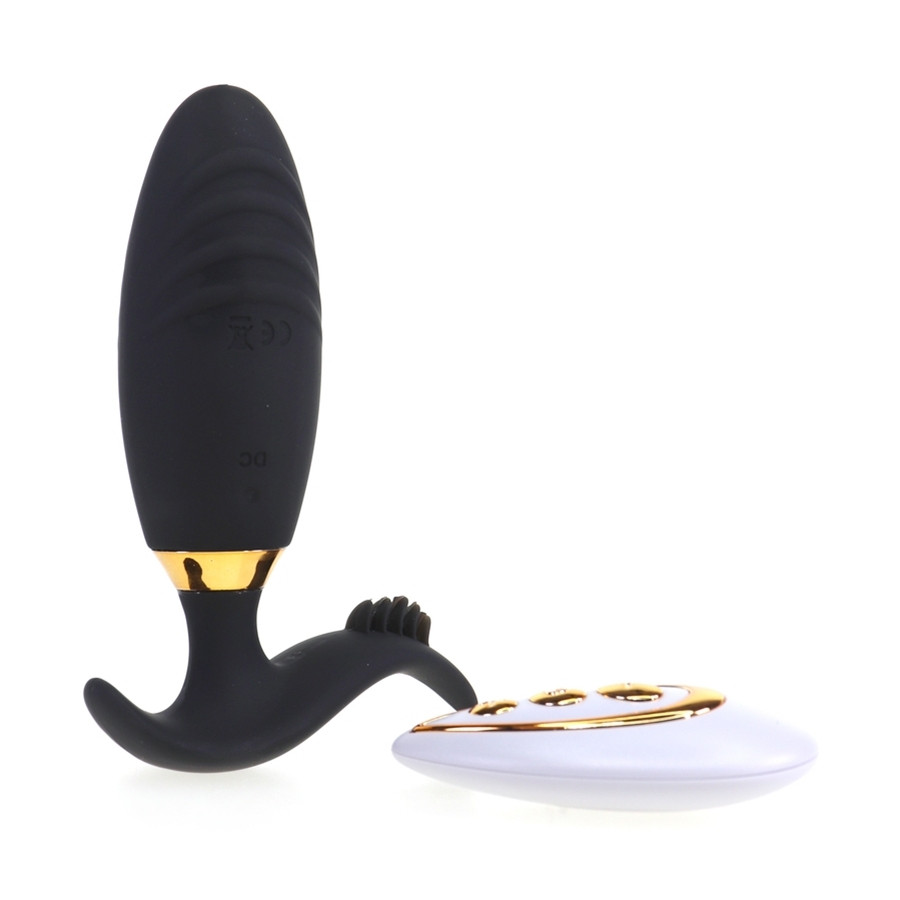 Oeuf vibrant Wavy Sex 8.5 x 3cm Noir