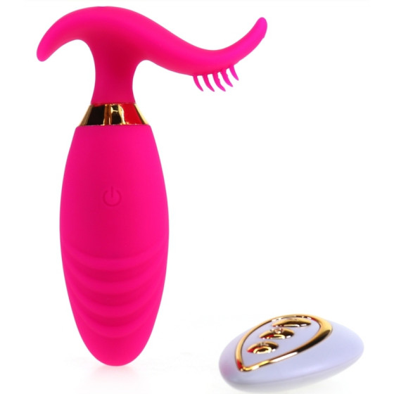 Oeuf vibrant Wavy Sex 8.5 x 3cm Rose