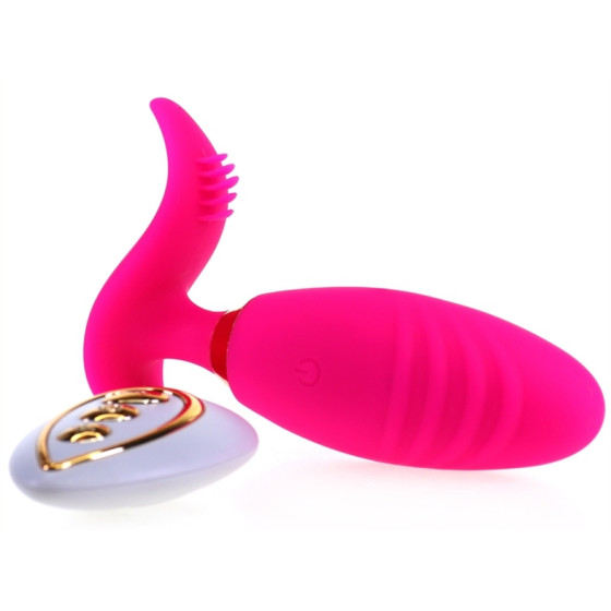 Oeuf vibrant Wavy Sex 8.5 x 3cm Rose
