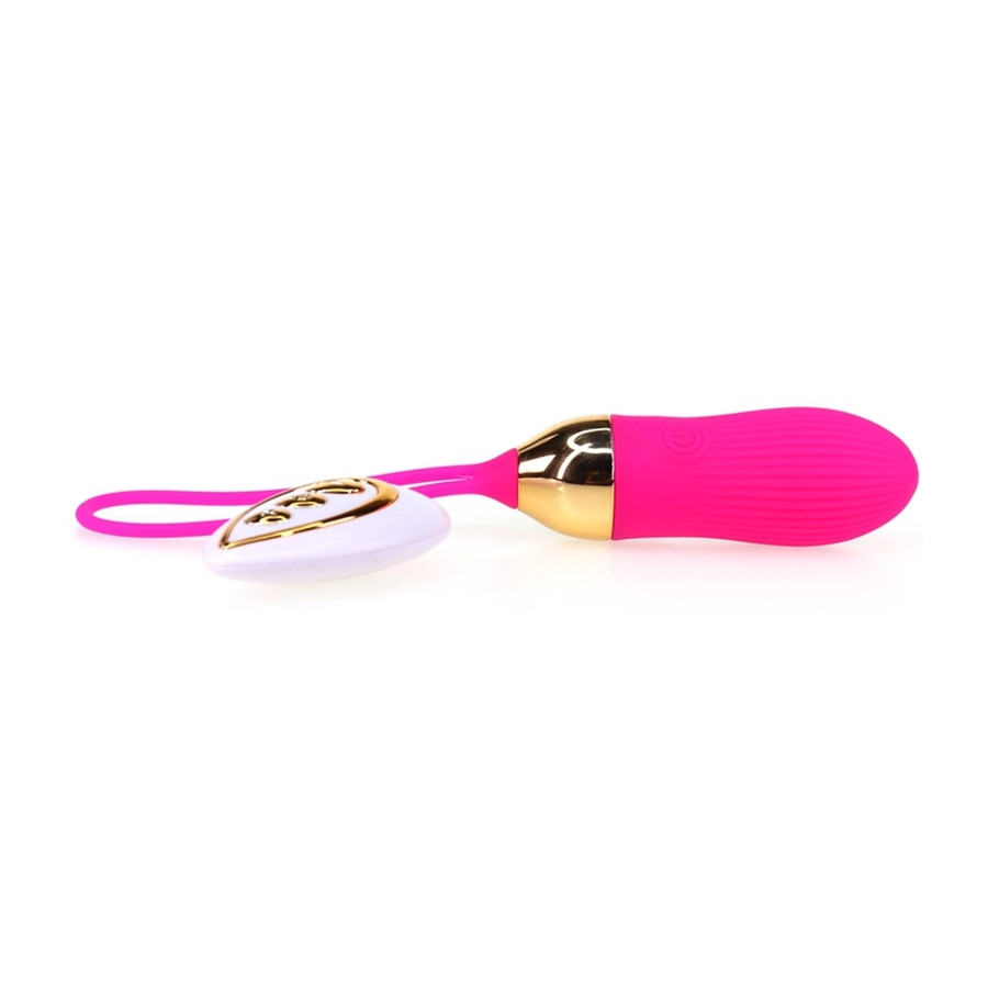 Oeuf vibrant Stripe Sex 8.5 x 3cm Fuchsia