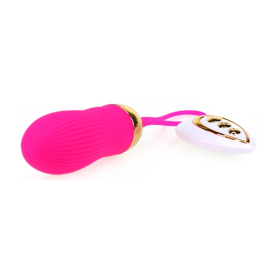Oeuf vibrant Stripe Sex 8.5 x 3cm Fuchsia