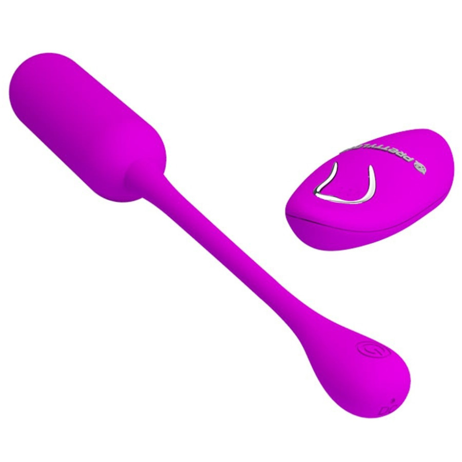 Oeuf vibrant Lechies Pretty Love 7 x 2.4cm Violet