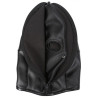 Cagoule Double Layer Simili noire