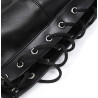 Cagoule Double Layer Simili noire