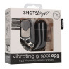 Oeuf vibrant sans fil G-Spot Curve 8.5 x 3.4cm Noir