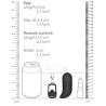 Oeuf vibrant sans fil G-Spot Curve 8.5 x 3.4cm Noir