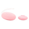Oeuf vibrant Beth 8 x 3.2cm Rose
