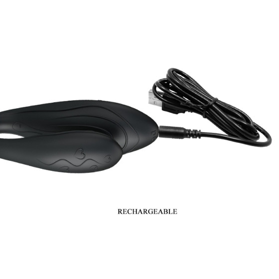 Sextoy pour couple Indulgence Plus - Noir