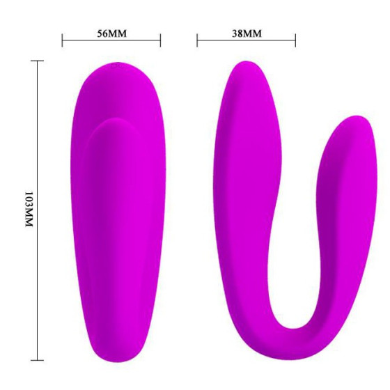 Sextoy couple Leatitia avec contrôle à distance