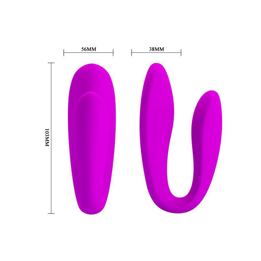 Sextoy couple Leatitia avec contrôle à distance