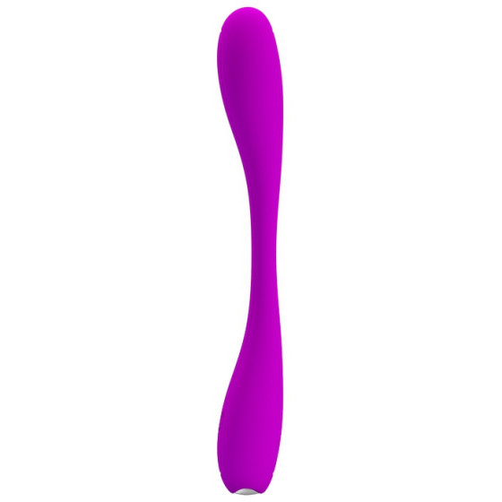 Vibromasseur souple Yedda Pretty Love 17 x 2.7 cm Violet