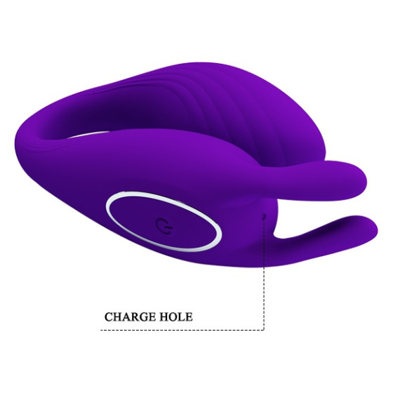 Stimulateur de clitoris Bill Pretty Love 10 x 3.3 cm Violet
