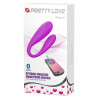 Stimuateur de clitoris connecté August Pretty Love 7 x 2.5 cm Violet