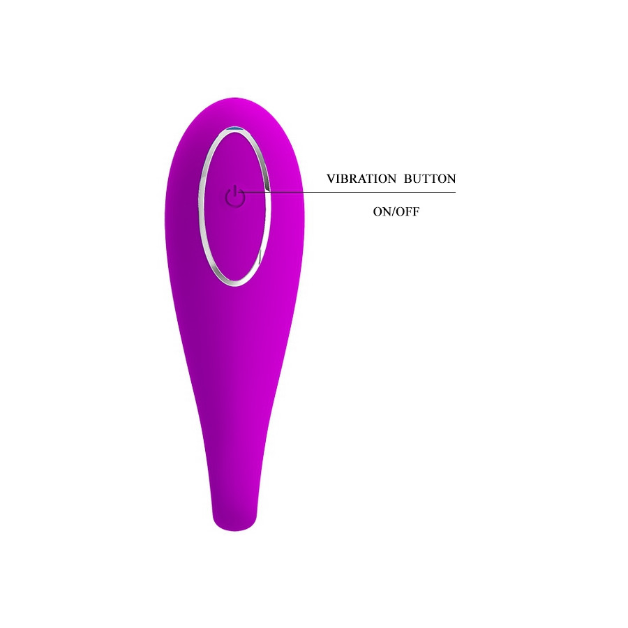 Stimuateur de clitoris connecté August Pretty Love 7 x 2.5 cm Violet
