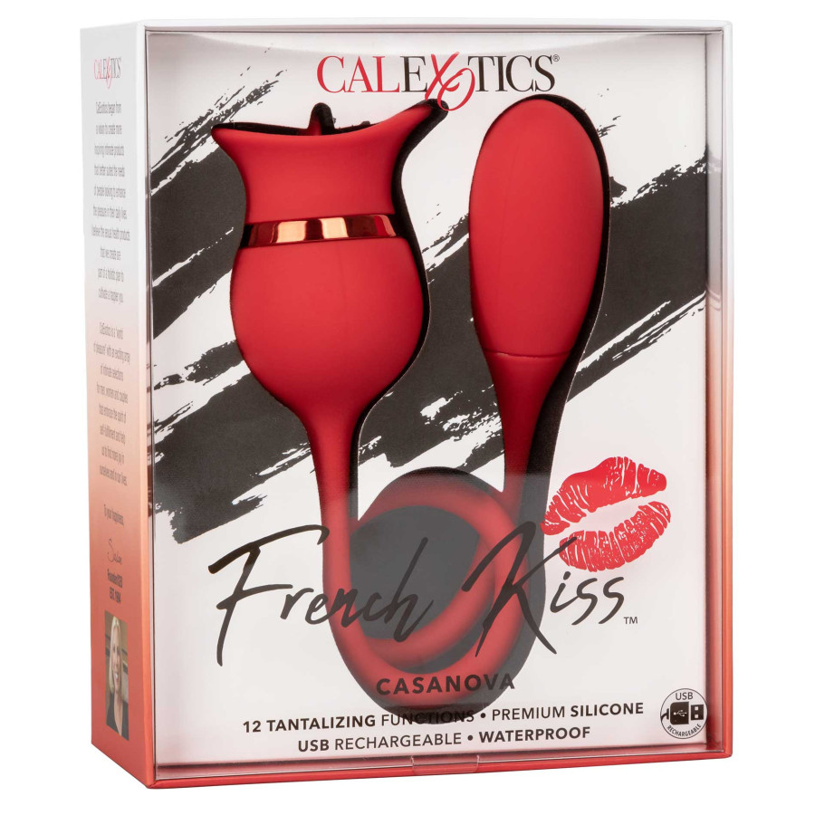 French Kiss Casanova 2 en 1 Rouge