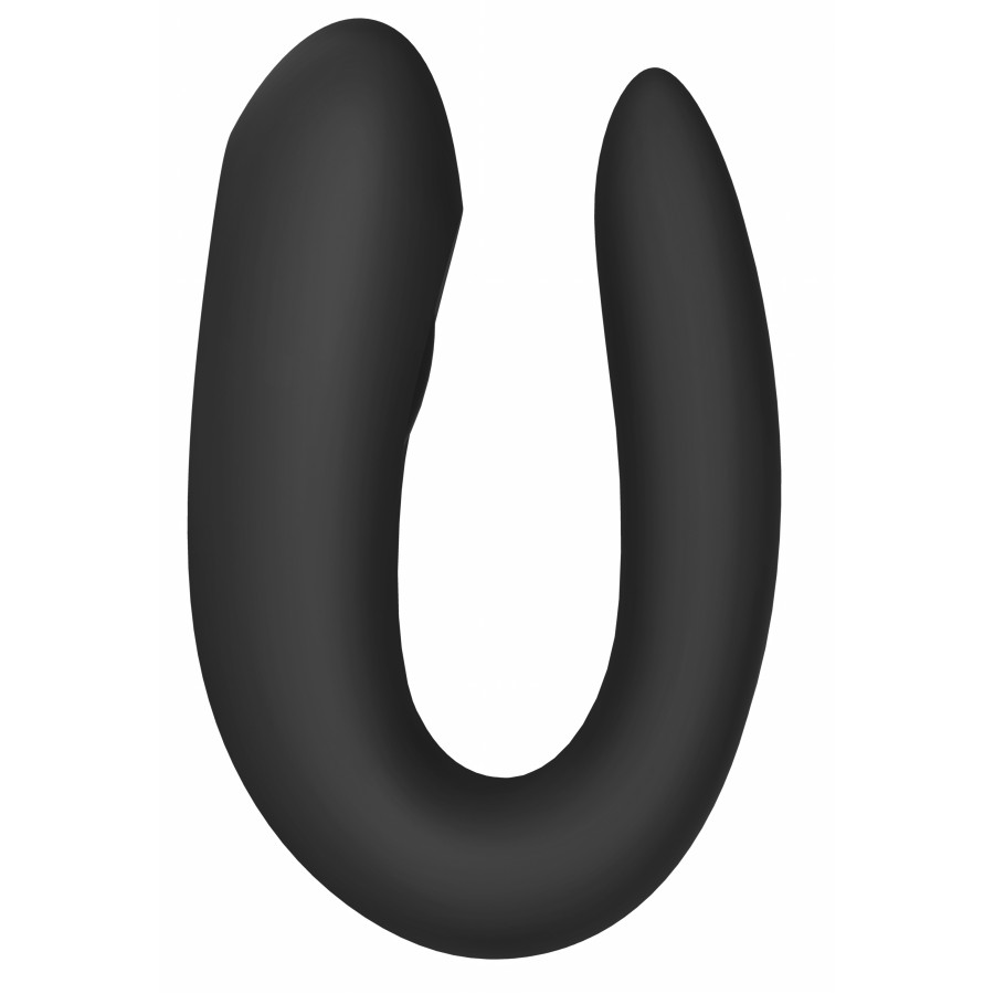 Stimulateur connecté Double Joy Satisfyer Noir