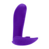 Stimulateur vibrant LEON 8.5 x 3cm Violet