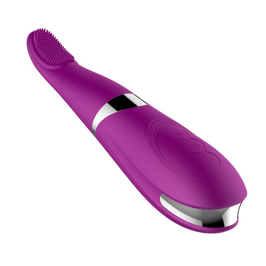 Stimulateur de clitoris Tongue Vibrator 19cm Violet