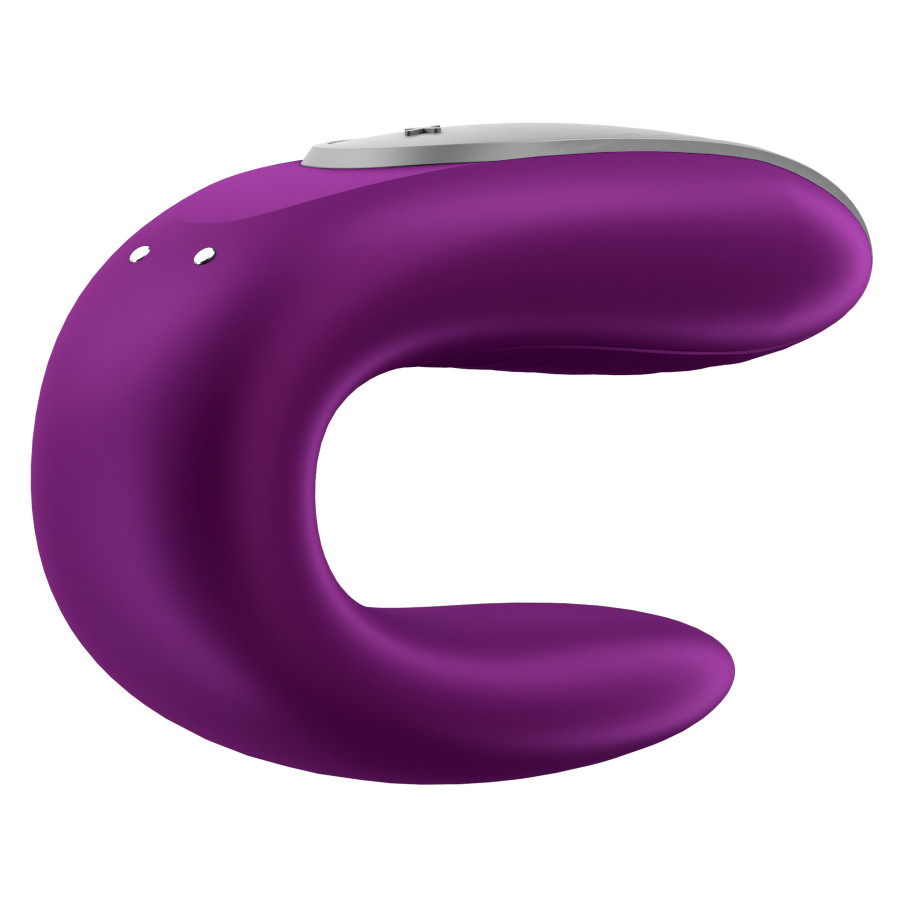 Double stimulateur connecté Double Fun Satisfyer Violet