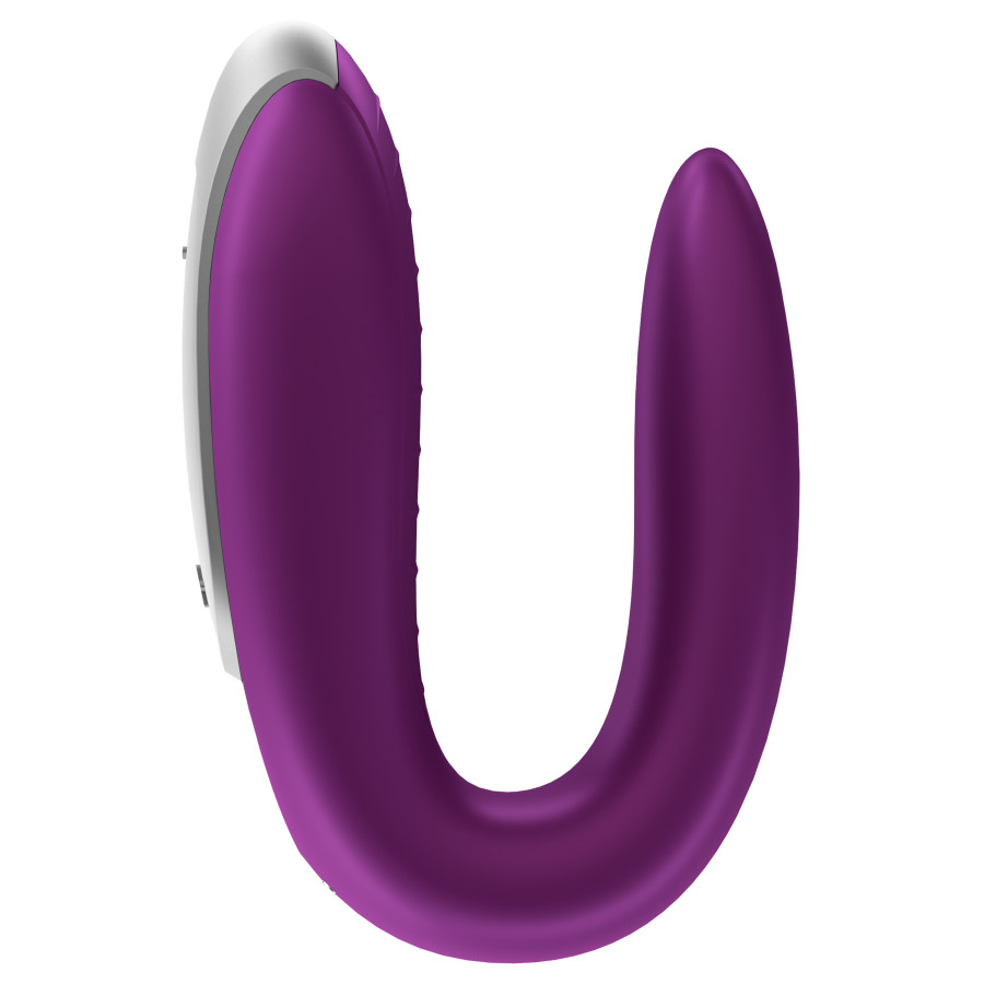 Double stimulateur connecté Double Fun Satisfyer Violet